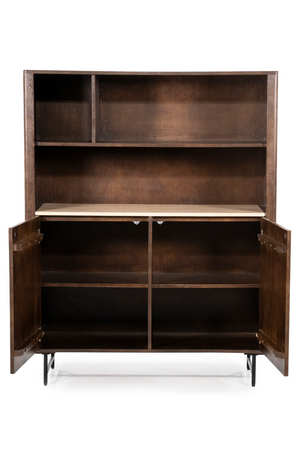 Mango Wood Bookcase | Eleonora Lio | OROA.com 