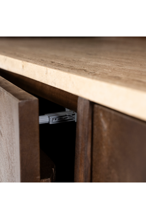 Mango Wood Bookcase | Eleonora Lio | OROA.com 