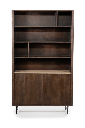 Mango Wood Bookcase | Eleonora Lio | OROA.com