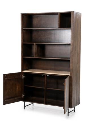 Mango Wood Bookcase | Eleonora Lio | OROA.com
