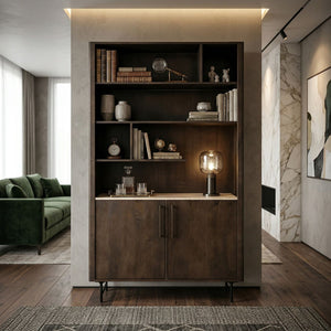   Mango Wood Bookcase | Oroa.com