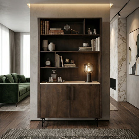   Mango Wood Bookcase | Oroa.com