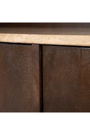 Mango Wood Bookcase | Eleonora Lio | OROA.com