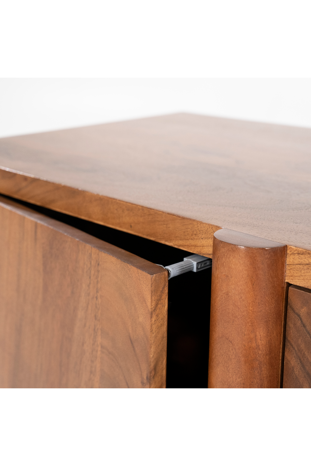 Modern Acacia 4-Door Sideboard | Eleonora Julian | OROA.com