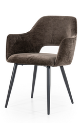 Fabric Cut-Out Dining Chair | Eleonora Esmee | OROA.com