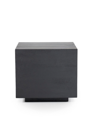 Slatted Cube Side Table | Eleonora Tom | OROA.com
