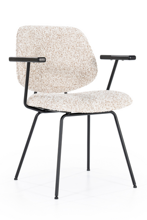 Fabric Upholstered Dining Armchair | Eleonora Jon | OROA.com
