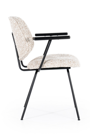 Fabric Upholstered Dining Armchair | Eleonora Jon | OROA.com