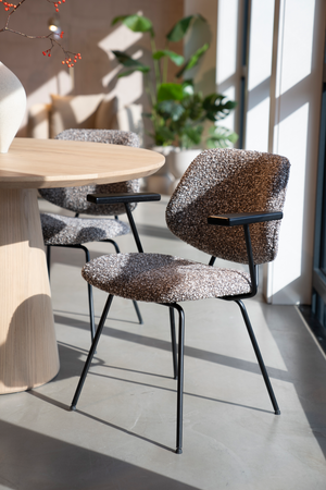 Fabric Upholstered Dining Armchair | Eleonora Jon | OROA.com