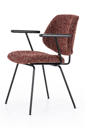 Fabric Upholstered Dining Armchair | Eleonora Jon | OROA.com