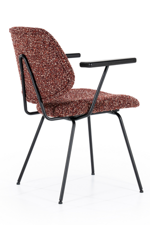 Fabric Upholstered Dining Armchair | Eleonora Jon | OROA.com