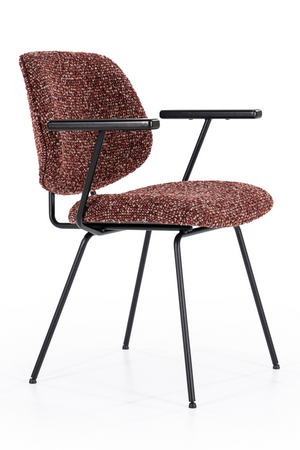 Fabric Upholstered Dining Armchair | Eleonora Jon | OROA.com