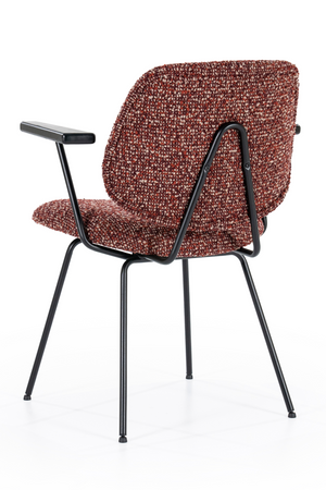 Fabric Upholstered Dining Armchair | Eleonora Jon | OROA.com