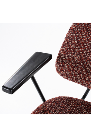 Fabric Upholstered Dining Armchair | Eleonora Jon | OROA.com
