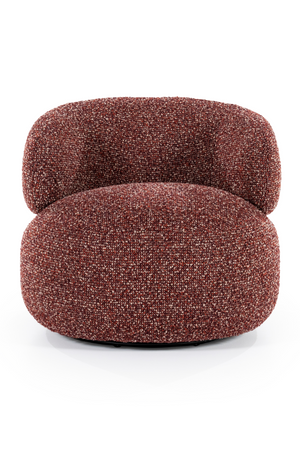 Modern Curved Lounge Chair | Eleonora Maeve | OROA.com