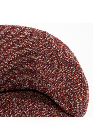 Modern Curved Lounge Chair | Eleonora Maeve | OROA.com