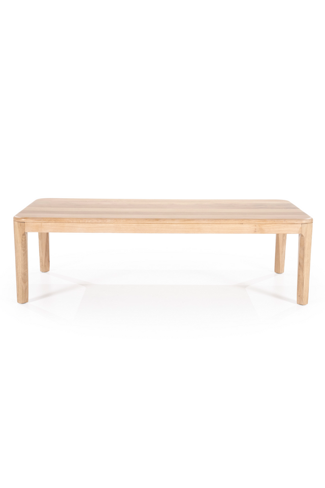 Oak Rectangular Coffee Table | Eleonora Harvey | OROA.com