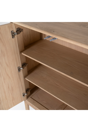 Oak 2-Door Bookcase | Eleonora Harvey | OROA.com
