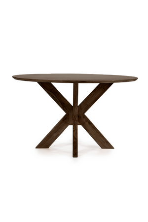 Round Wooden Dining Table | Eleonora Nikki | OROA.com