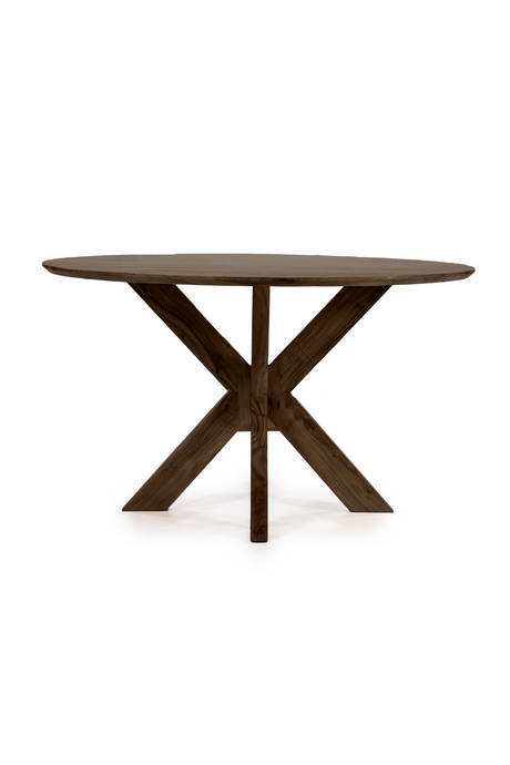 Round Wooden Dining Table | Eleonora Nikki | OROA.com