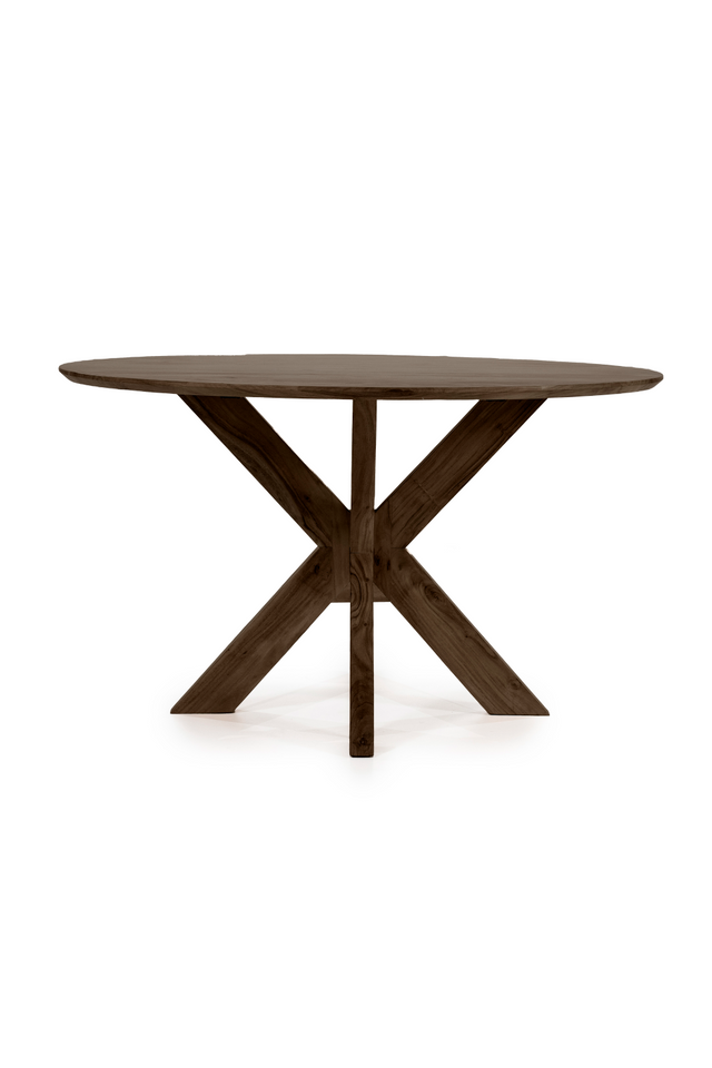 Round Wooden Dining Table | Eleonora Nikki | OROA.com