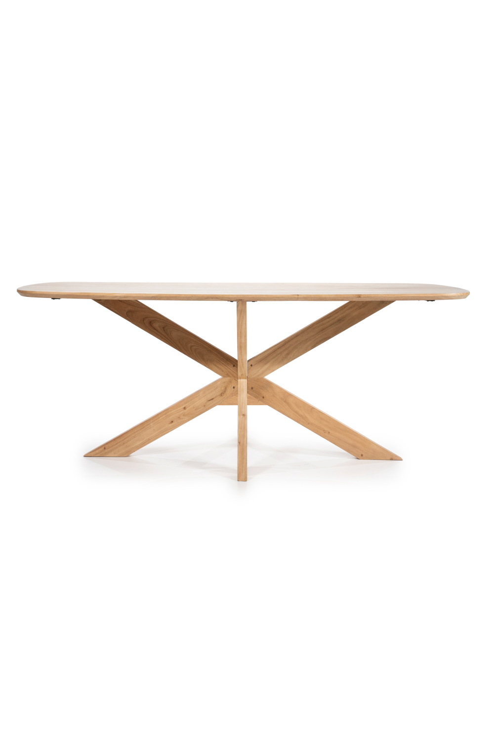 Natural Acacia Wood Dining Table | Eleonora Nikki | OROA.com