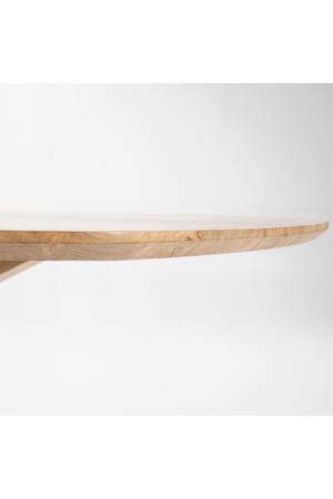 Natural Acacia Wood Dining Table | Eleonora Nikki | OROA.com