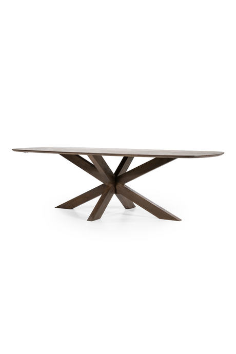Rectangular Mango Wood Dining Table | Eleonora Nikki | OROA.com