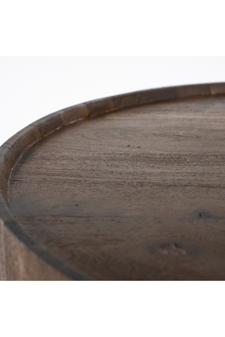 Wooden Round Coffee Table M | Eleonora Zayn | Oroa.com