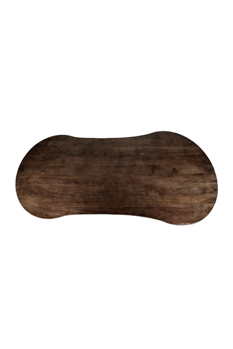 Mango Wood Modern Dining Table | Eleonora Jordy | OROA.com