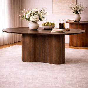   Mango Wood Modern Dining Table | Oroa.com