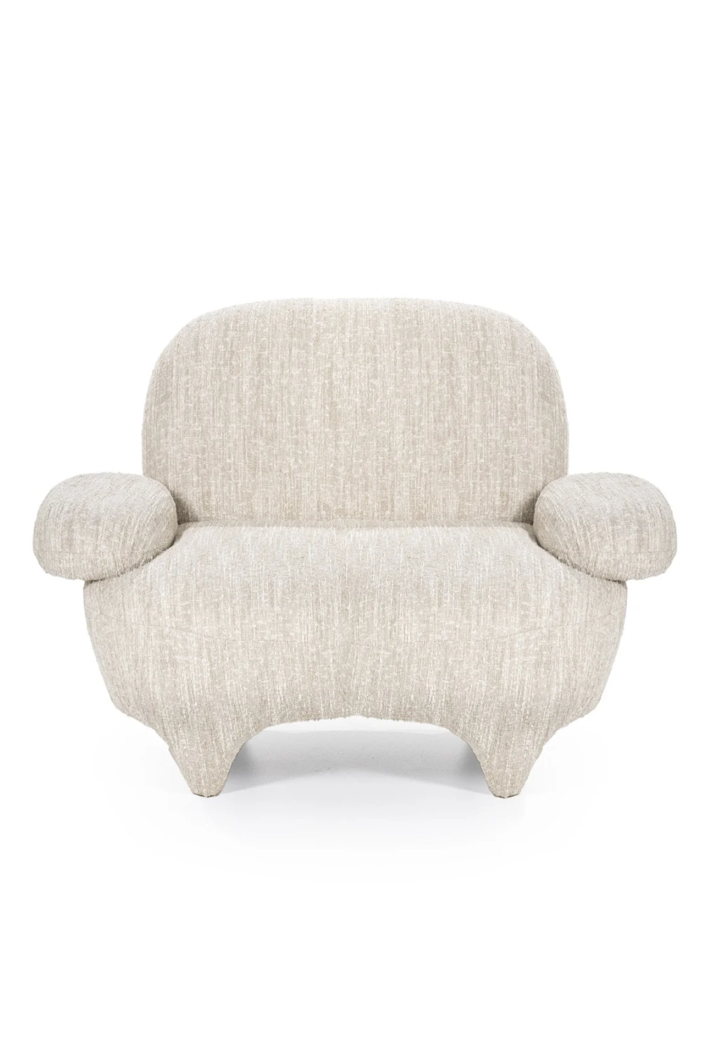 Upholstered Lounge Armchair | Eleonora Jayden | OROA.com