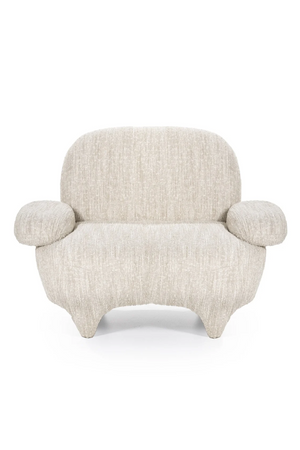 Upholstered Lounge Armchair | Eleonora Jayden | OROA.com