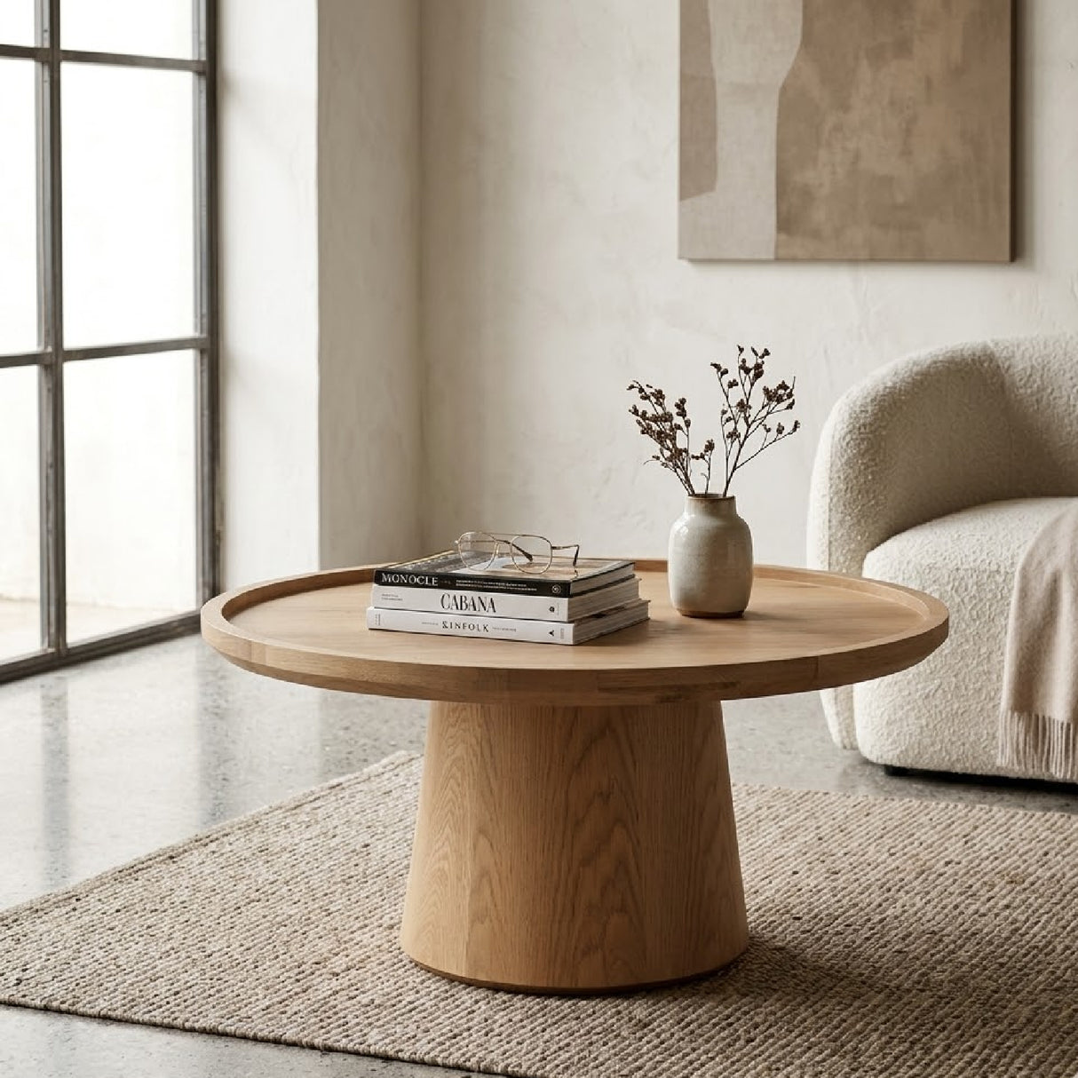   Lacquered Oak Coffee Table | Oroa.com