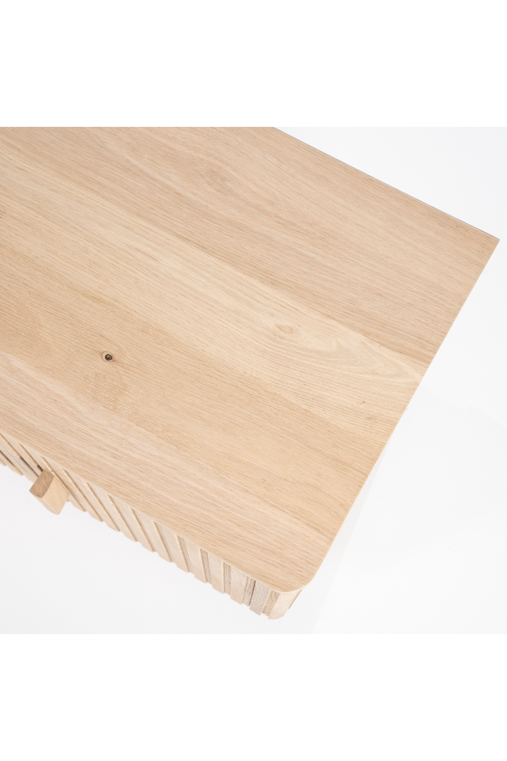 Oak Fluted 6-Door TV Cabinet | Eleonora Rosenborg | OROA.com