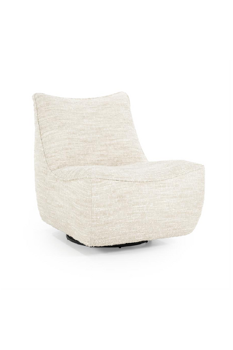 Fabric Swivel Lounge Chair | Eleonora Loys | OROA.com