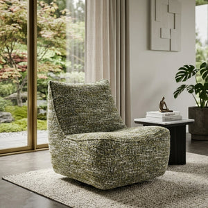   Fabric Swivel Lounge Chair | Oroa.com