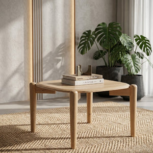   Oak Scandinavian Coffee Table | Oroa.com