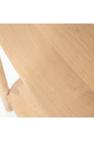 Oak Ladder Wall Cabinet | Eleonora Selbu | OROA.com