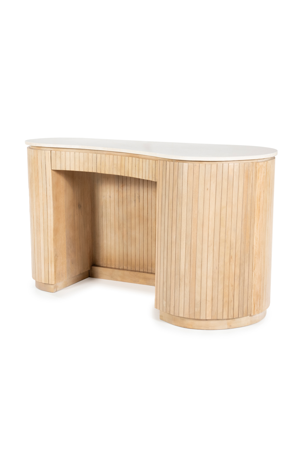 Organic Shape Marble Desk | Eleonora Kira | OROA.com