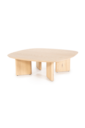 Natural Varnished Oak Coffee Table | Eleonora Stef | OROA.com