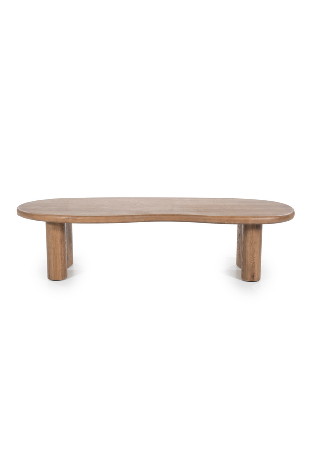 Bean Shape Oak Coffee Table | Eleonora Josh | OROA.com