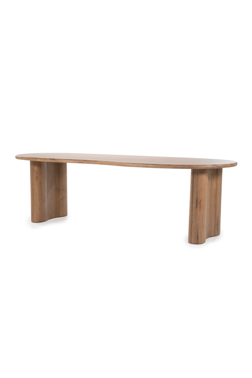 Varnished Oak Organic Dining Table | Eleonora Josh | OROA.com
