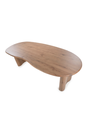 Varnished Oak Organic Dining Table | Eleonora Josh | OROA.com