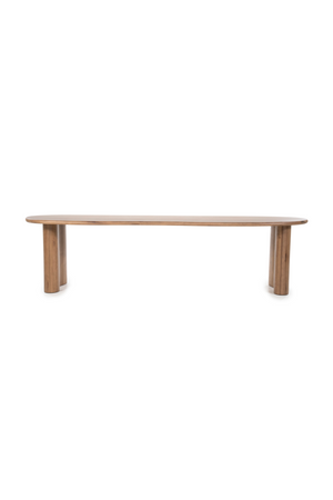 Varnished Oak Organic Dining Table | Eleonora Josh | OROA.com