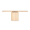 Central-Based Oak Console Table | Eleonora Leon | OROA.com