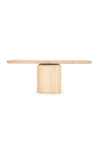 Central-Based Oak Console Table | Eleonora Leon | OROA.com