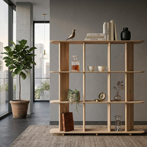   Oak Shelf Wall Cabinet | Oroa.com