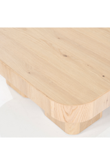 Square Oak Coffee Table | Eleonora Harmonie | OROA.com