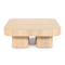 Square Oak Coffee Table | Eleonora Harmonie | OROA.com